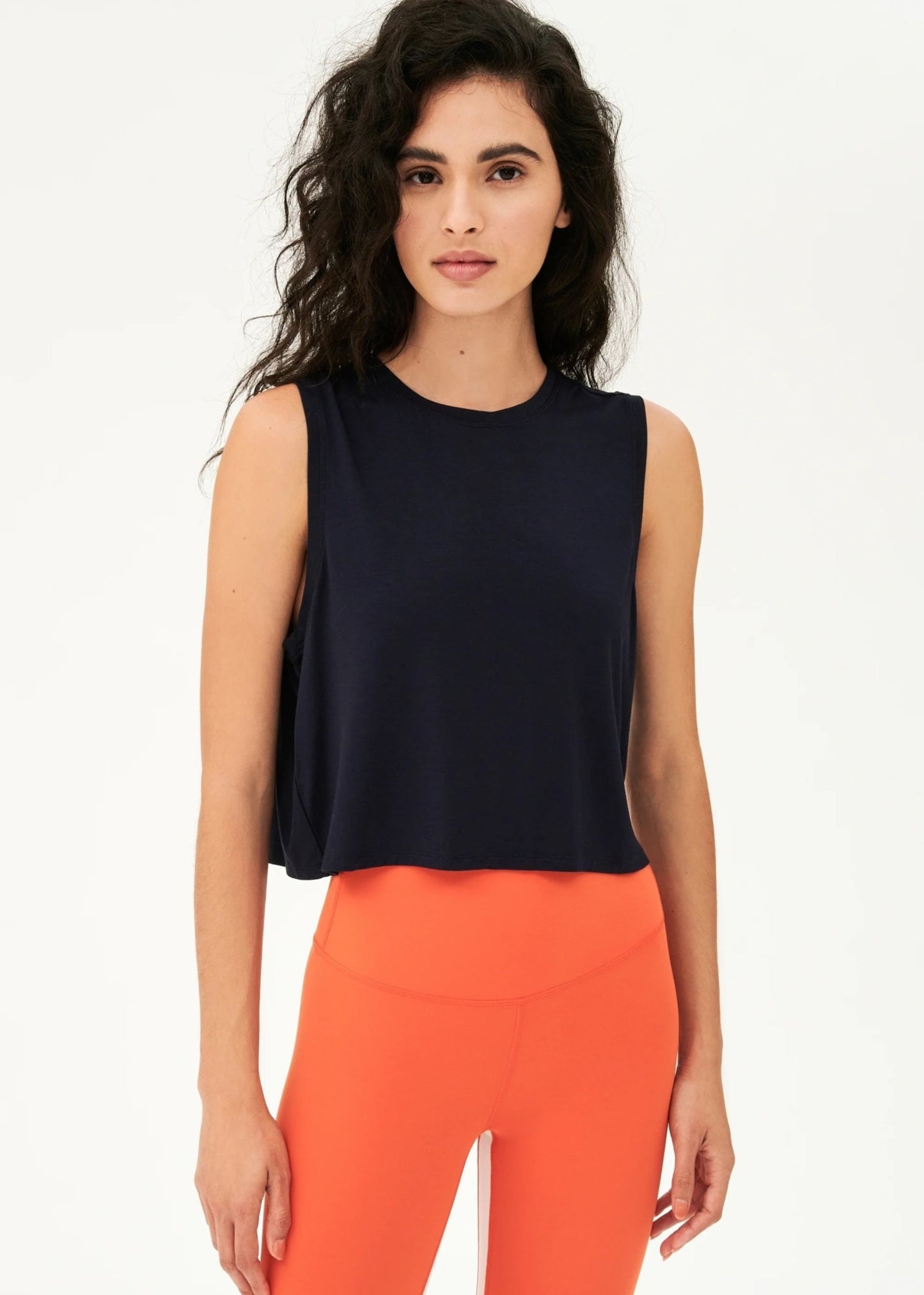 Sienna Jersey Tank - Indigo