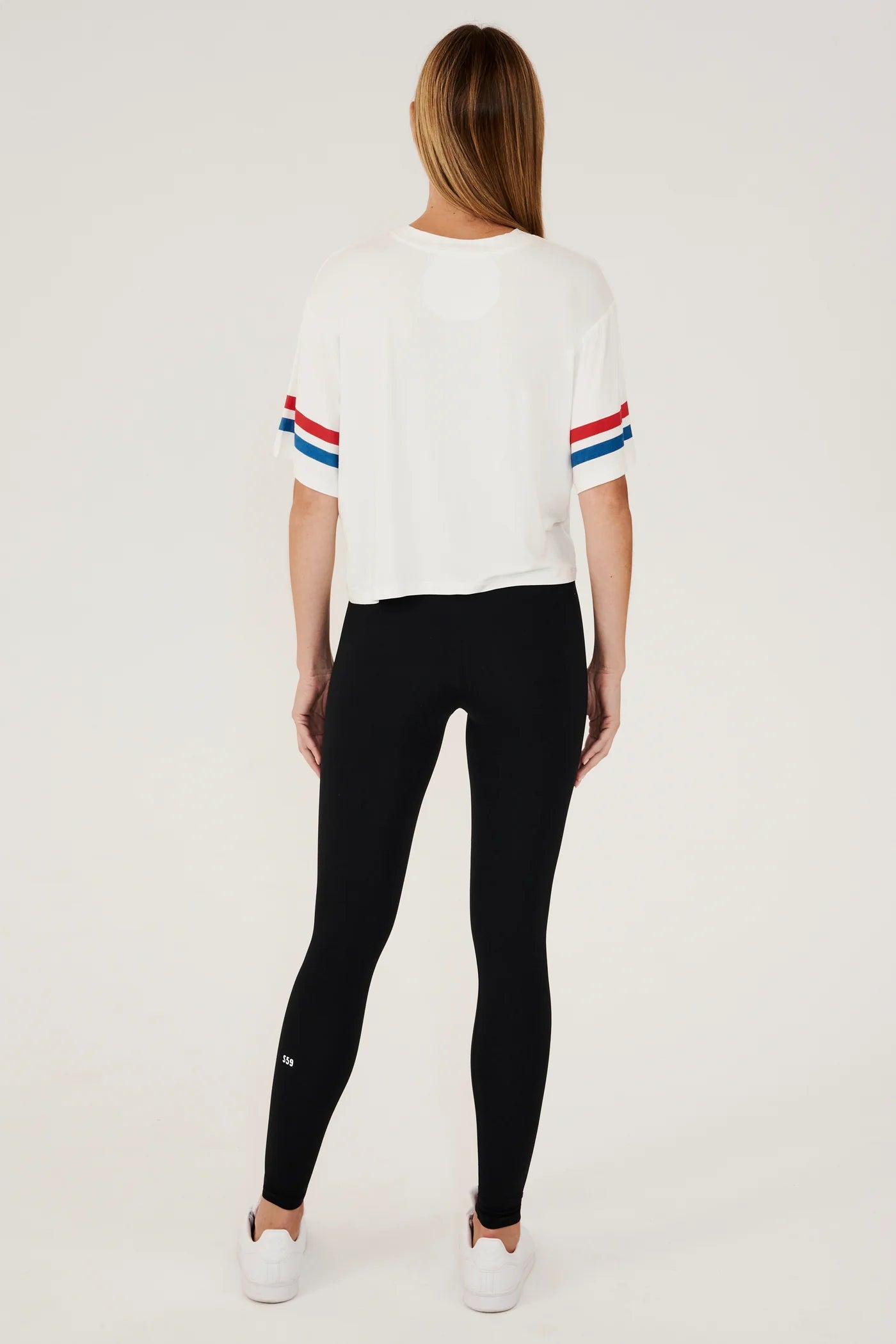 Ava Jersey Tee - White