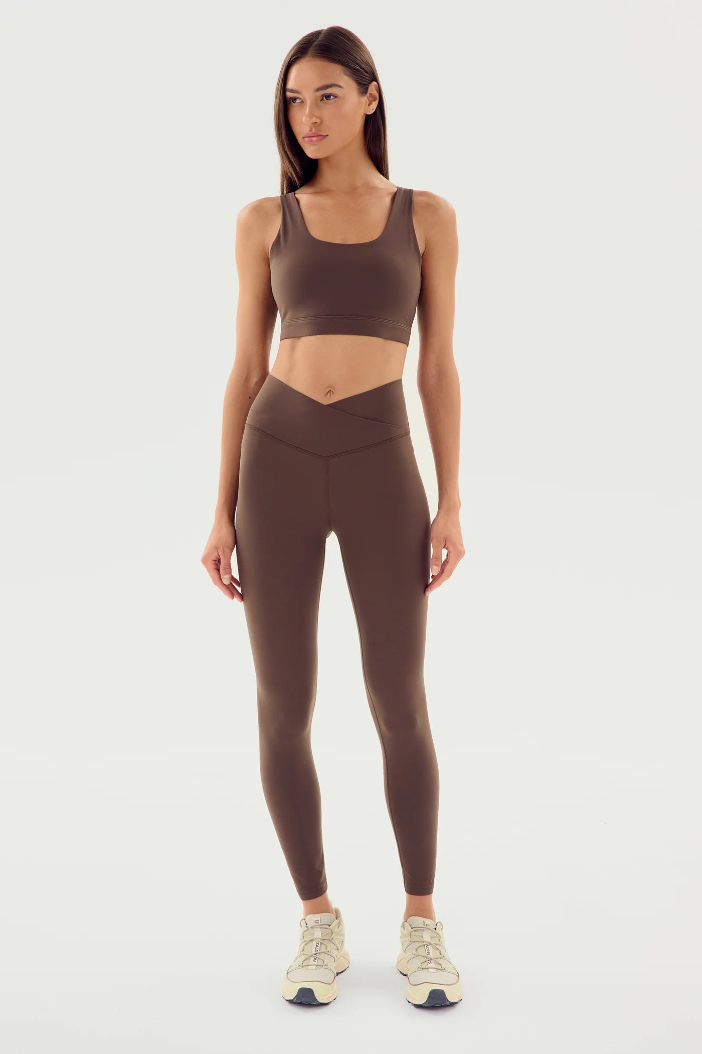 Mia Rigor Legging - Dark Chocolate