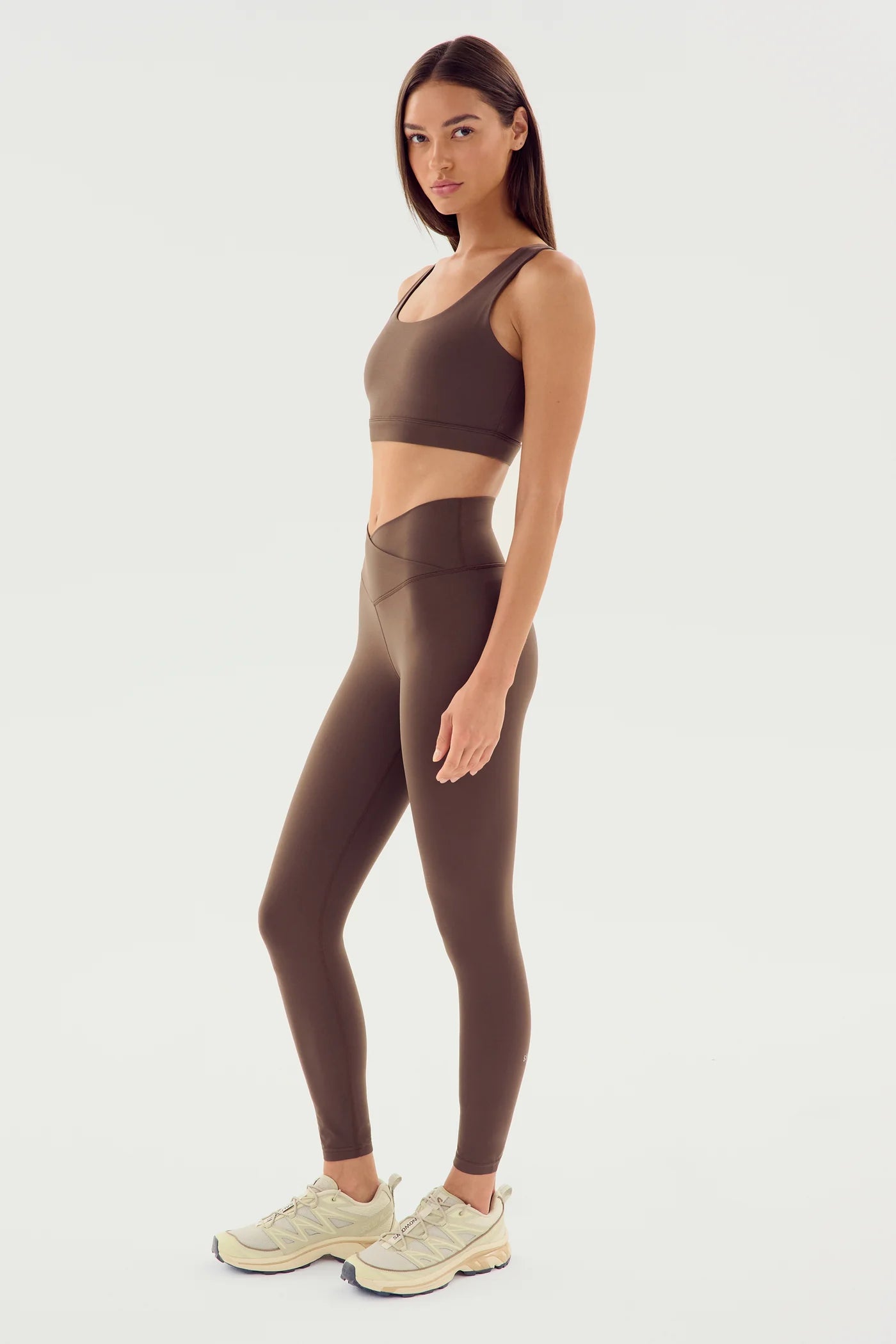 Mia Rigor Legging - Dark Chocolate