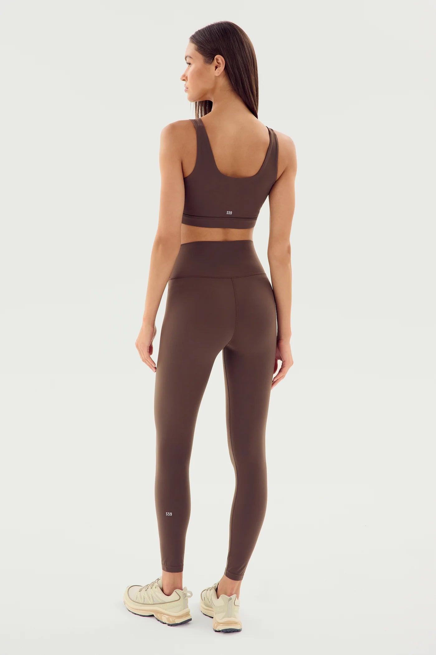 Mia Rigor Legging - Dark Chocolate