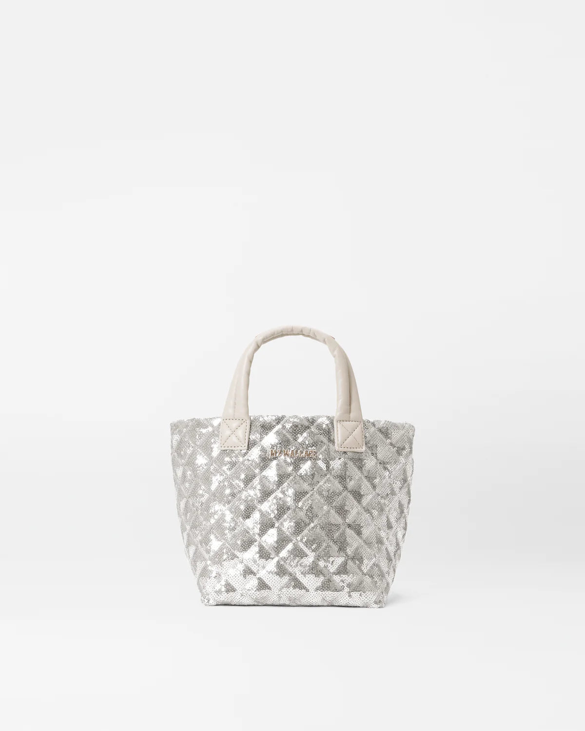 Micro Metro Tote - Ice Sequin