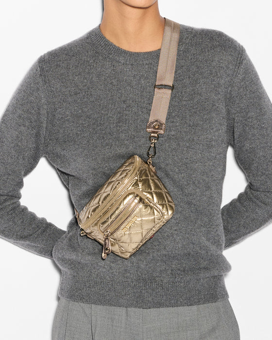 Micro Crosby Sling - Antique Gold