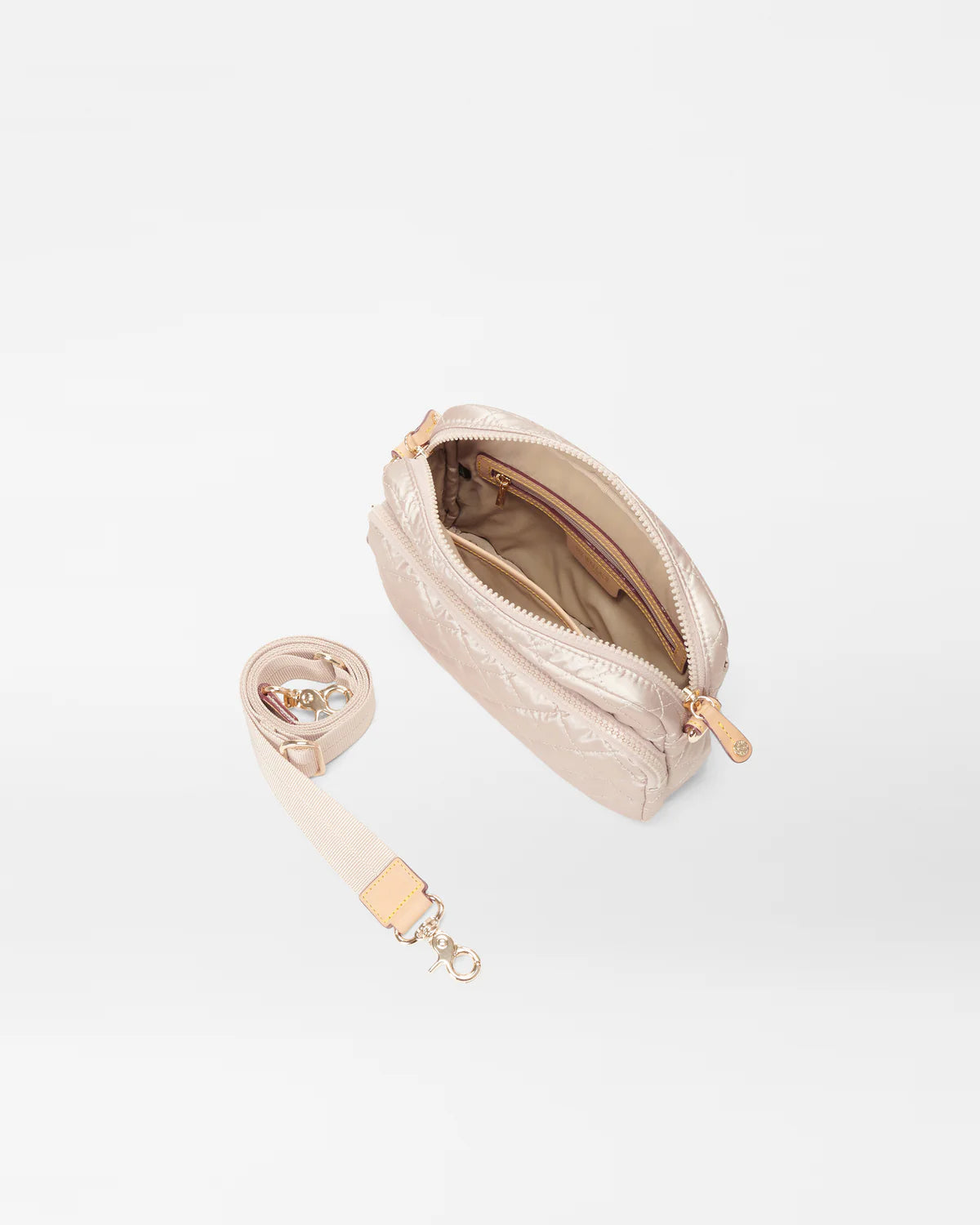 Camera Bag - Pale Rose Gold