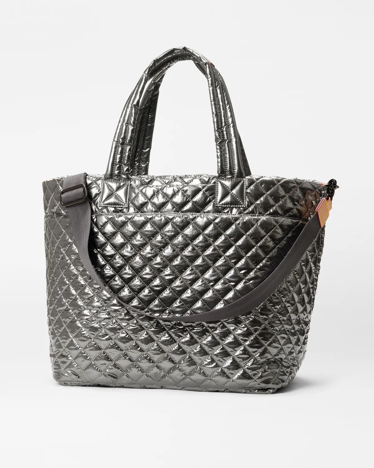 Metro Tote L - Pewter Metallic