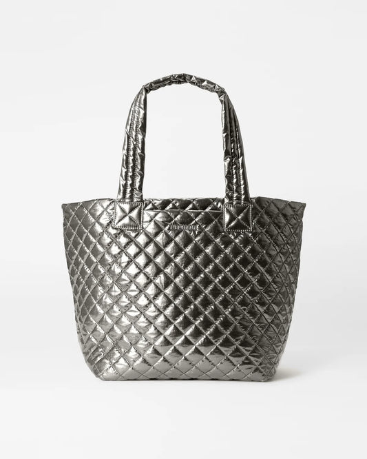 Metro Tote M - Pewter Metallic