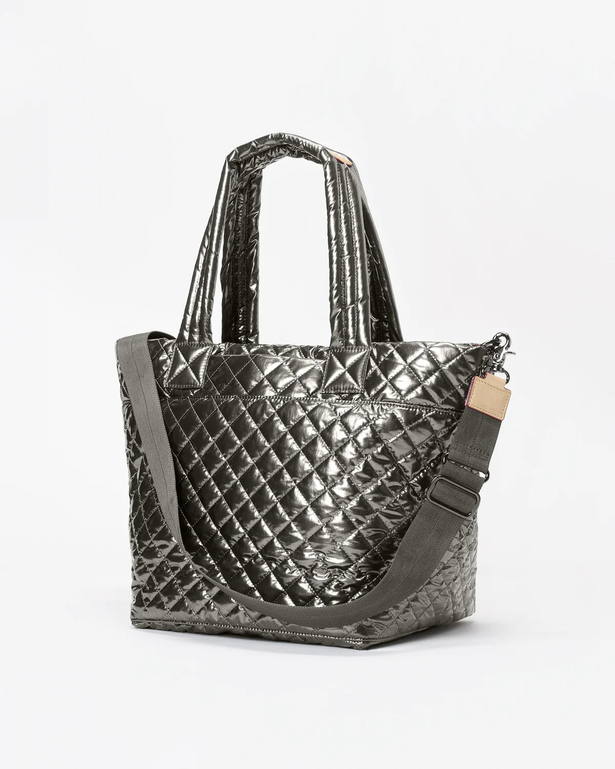 Metro Tote M - Pewter Metallic