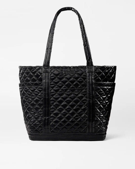 Empire Tote L - Black Liquid