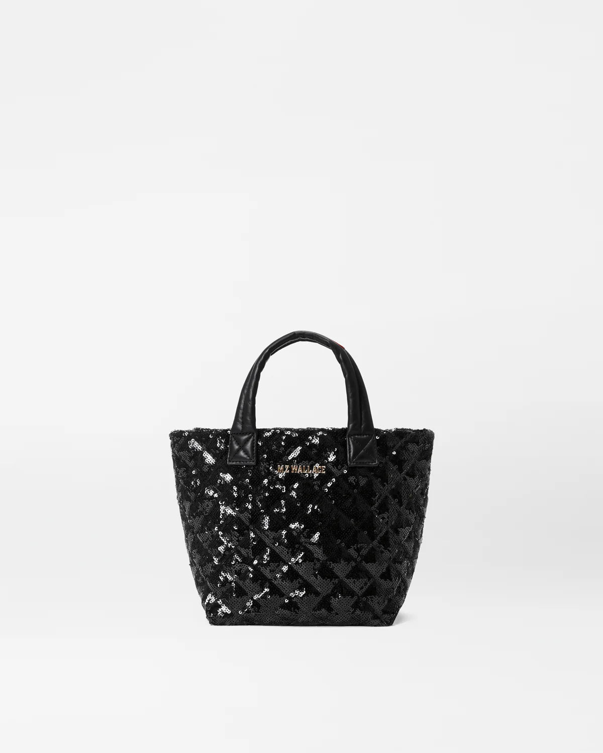 Micro Metro Tote - Black Sequin