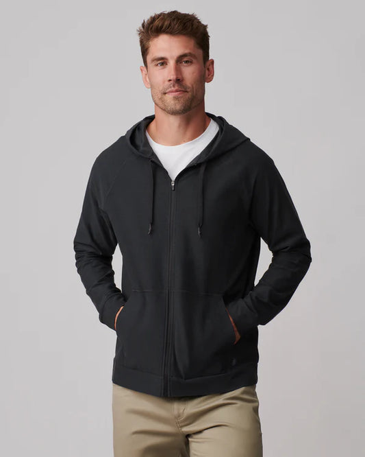 OOO Full Zip Hoodie - Black