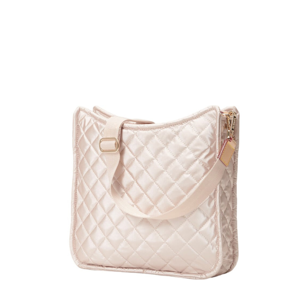 Metro Box Crossbody - Pale Rose Gold