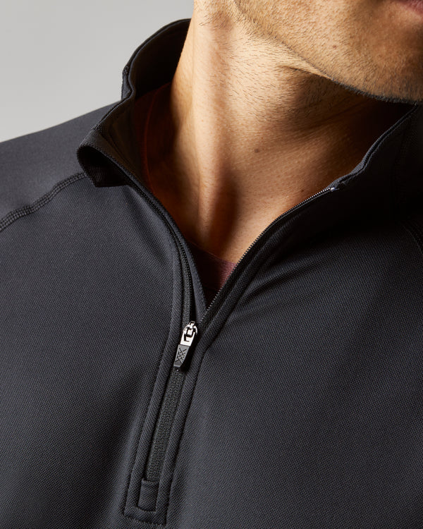 Session 1/4 Zip - Black