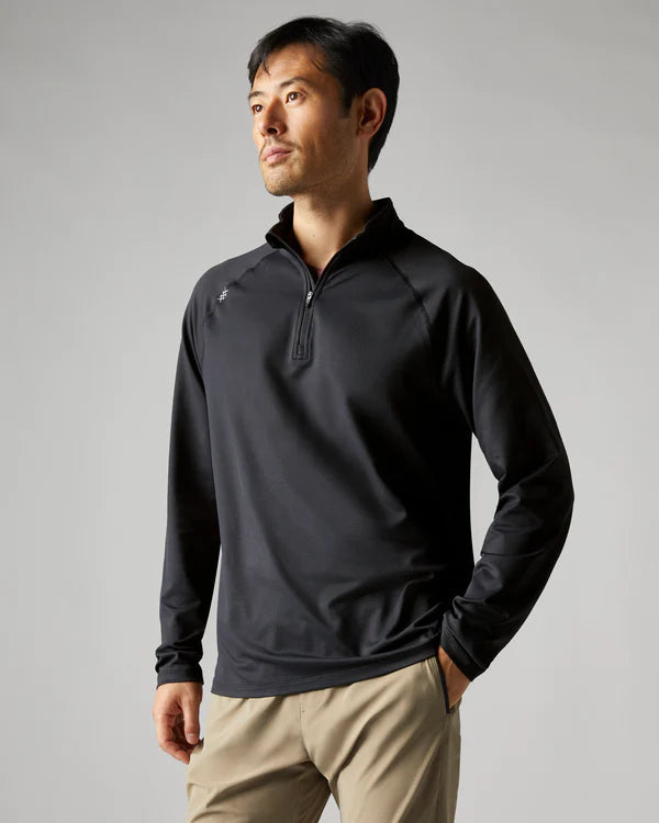 Session 1/4 Zip - Black