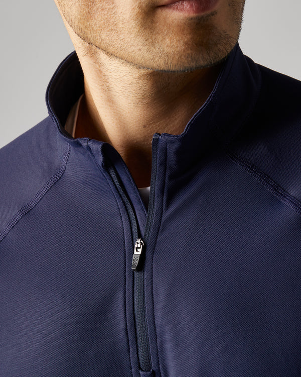 Session 1/4 Zip - Navy