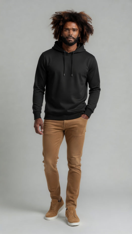 Pulse Hoodie L/S - Black