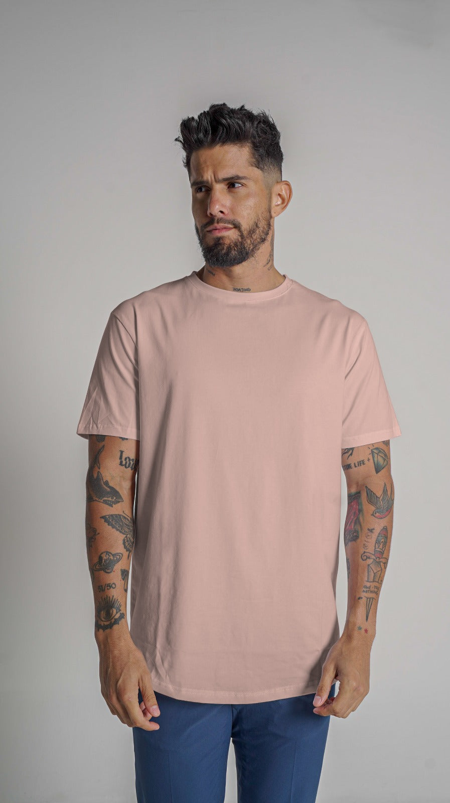 Loft Drop Cut S/S Tee - Burnt Pink