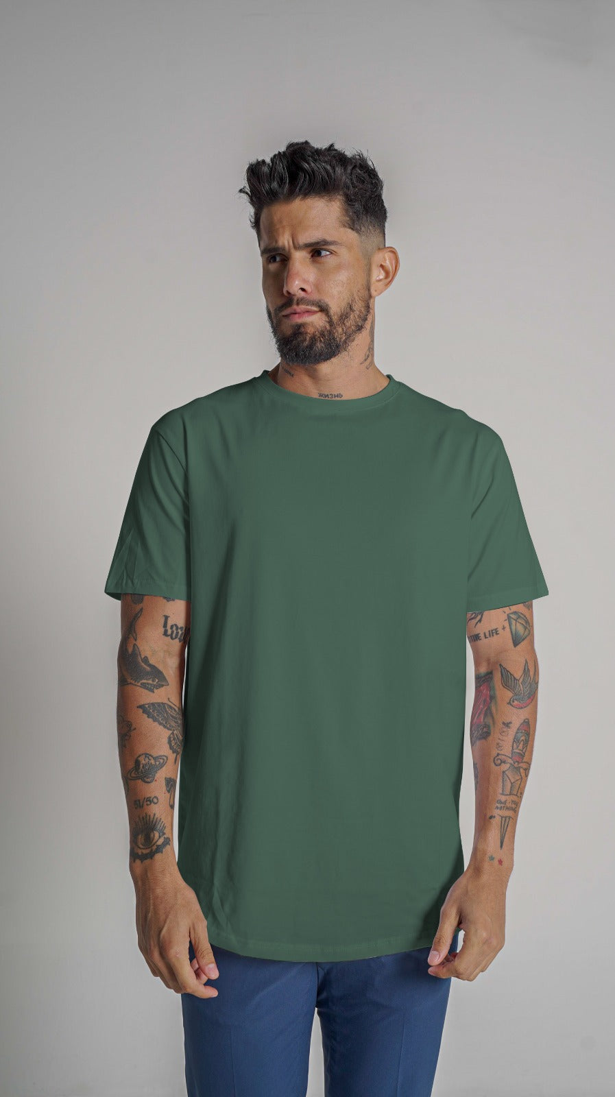 Loft Drop Cut S/S Tee - Hunter Green