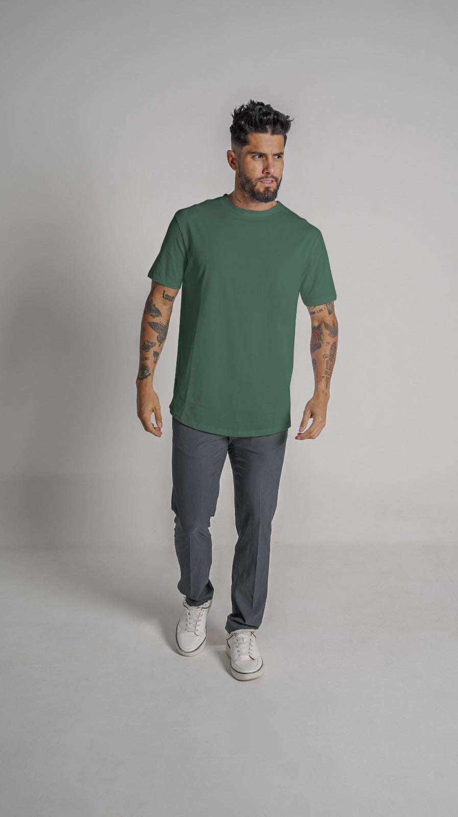 Loft Drop Cut S/S Tee - Hunter Green