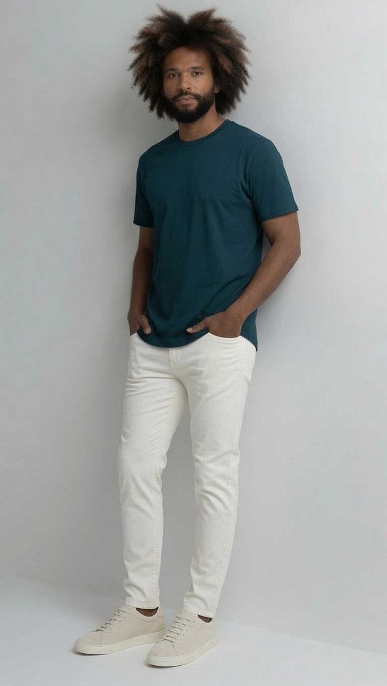 Loft Drop Cut S/S Tee - True Blue