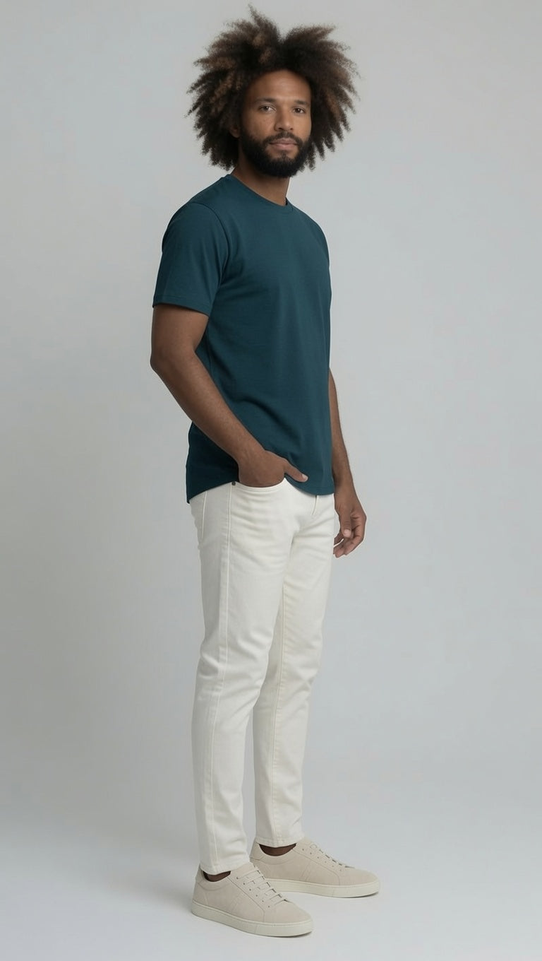 Loft Drop Cut S/S Tee - True Blue
