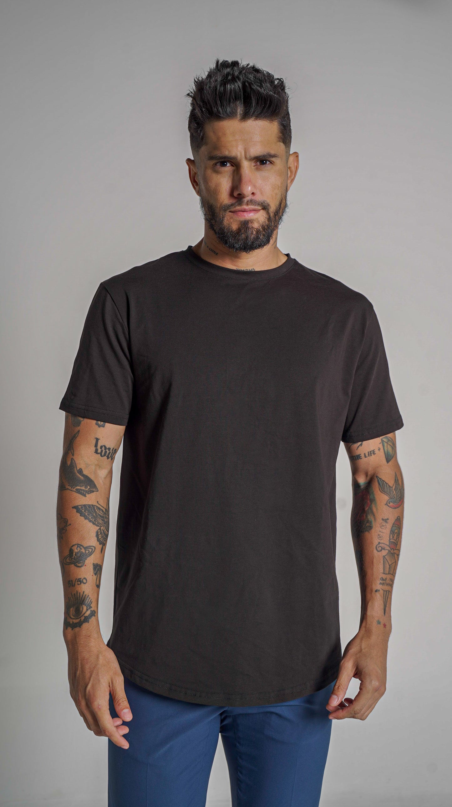 Loft Drop Cut Tee S/S - Black