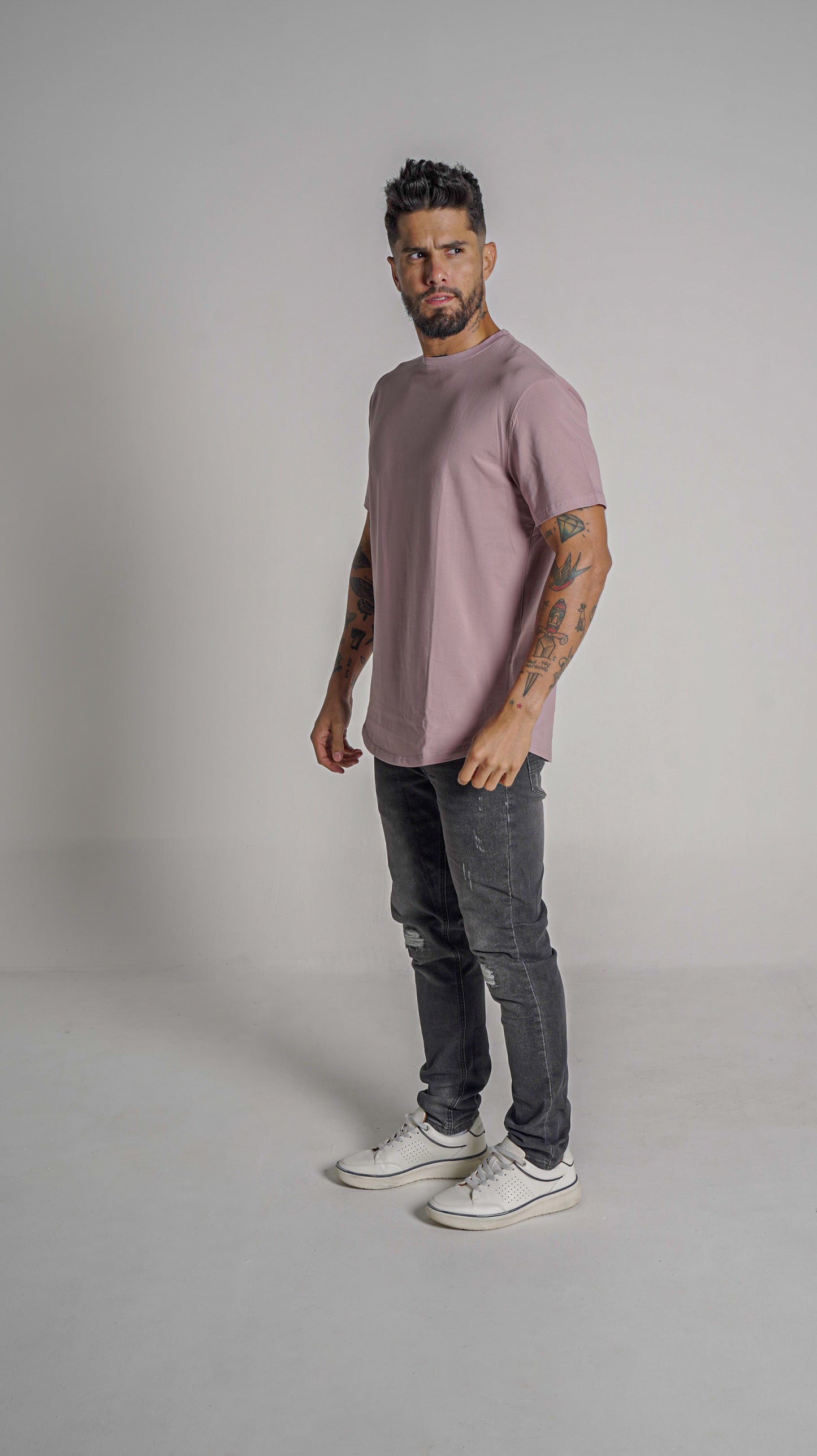 Loft Drop Cut Tee S/S - Lavender