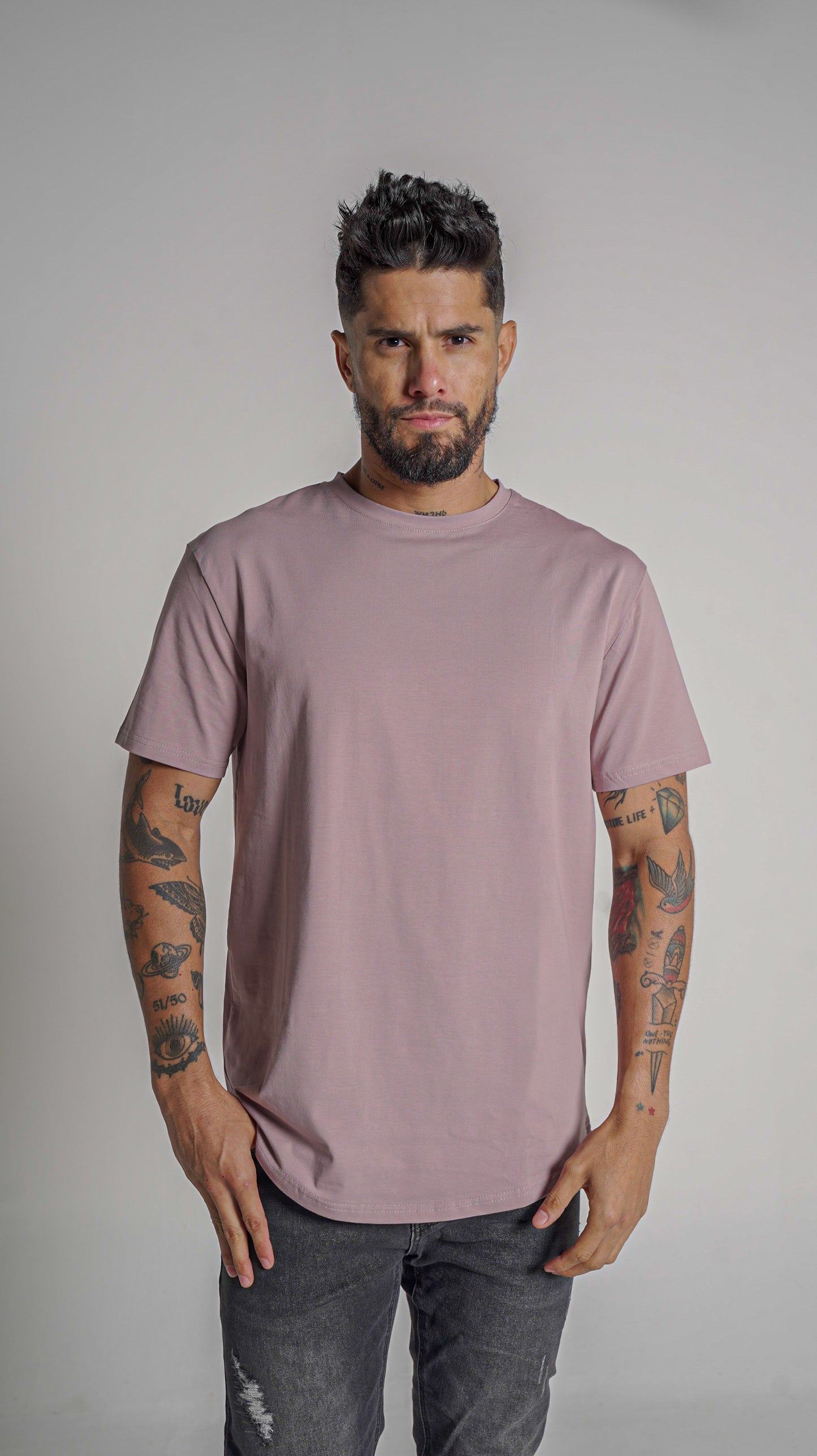 Loft Drop Cut Tee S/S - Lavender