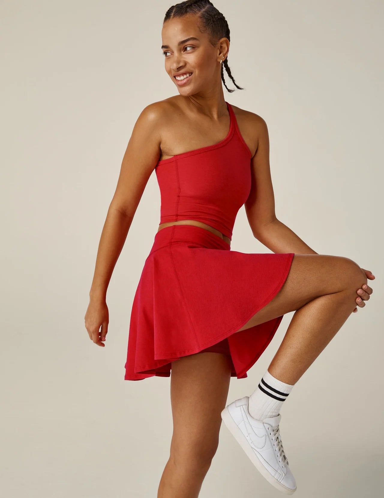 Hot Shot Circle Skirt - Candy Red Apple