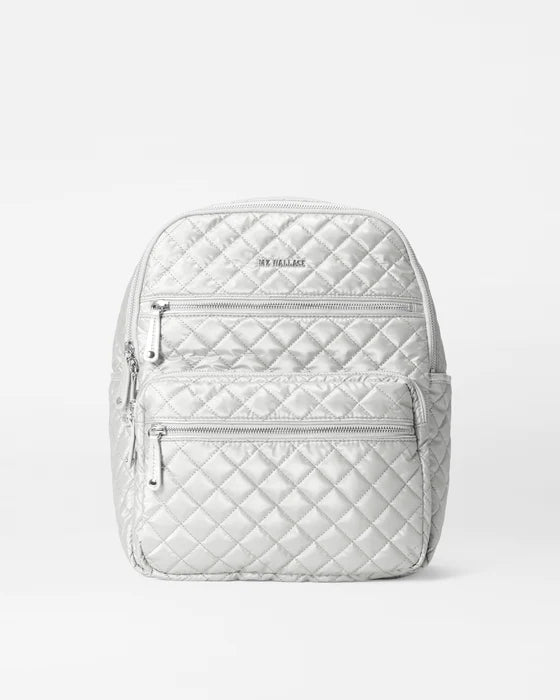 Crosby Backpack - Oyster Metallic