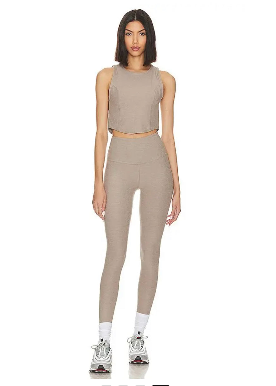 HW Midi Legging - Birch