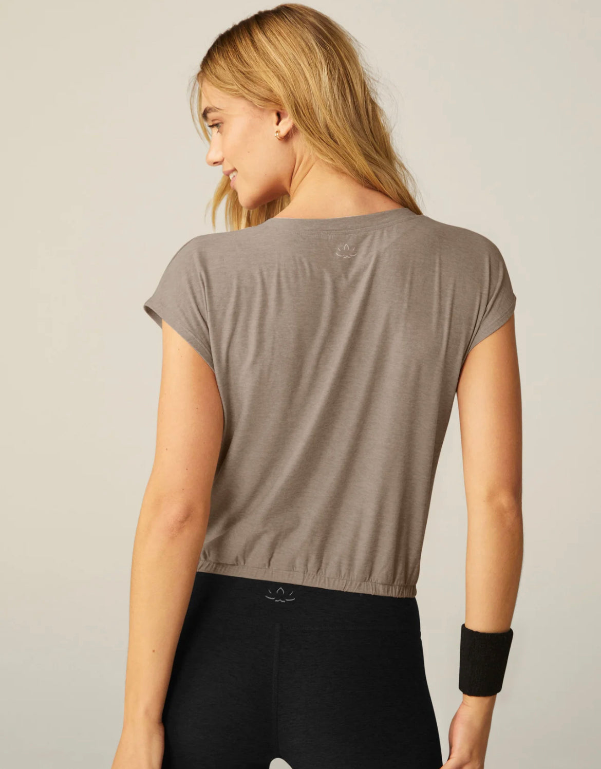 Top Priority Cropped Tee - Birch