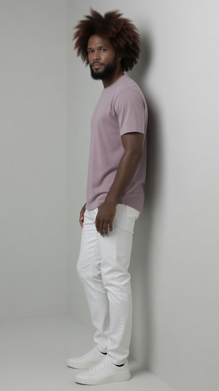 Loft Drop Cut Tee S/S - Lavender