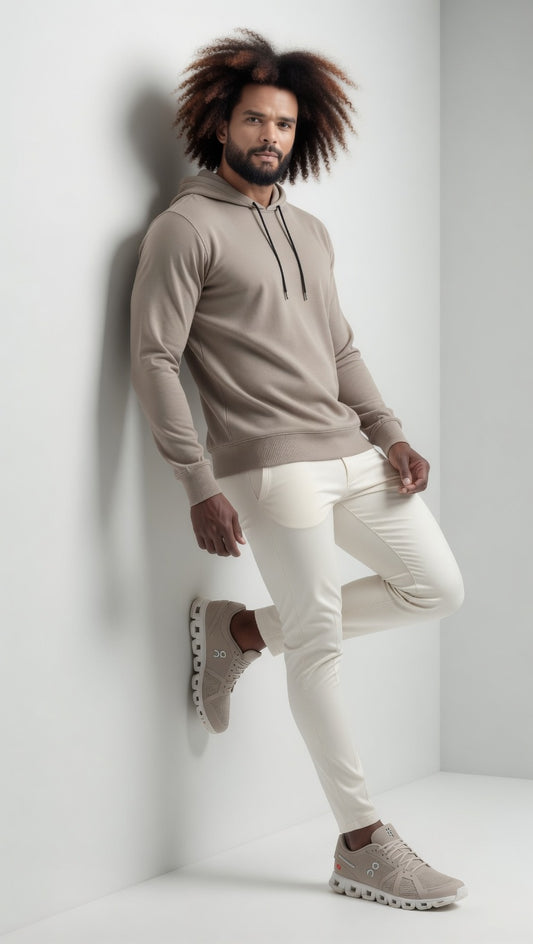 Pulse Hoodie L/S - Cream