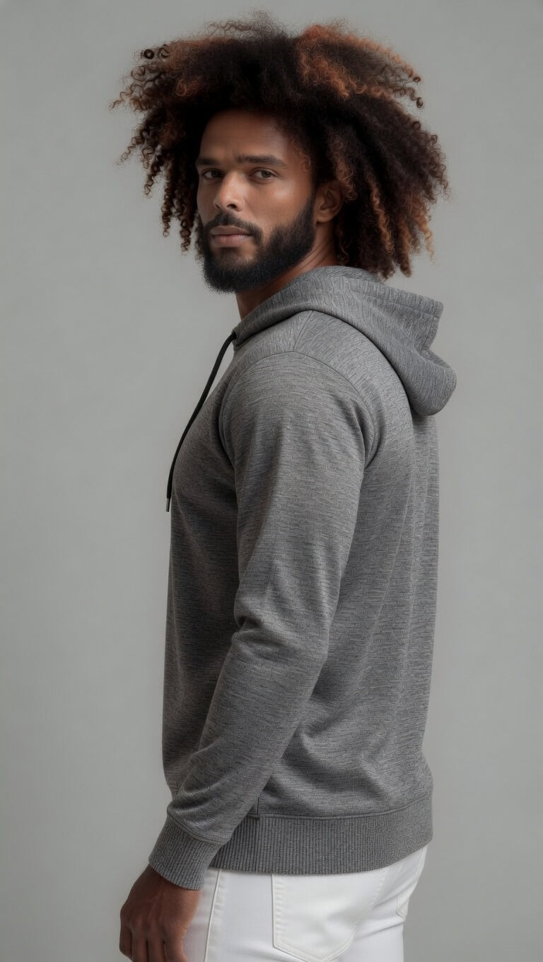 Pulse Hoodie L/S - Dk Grey