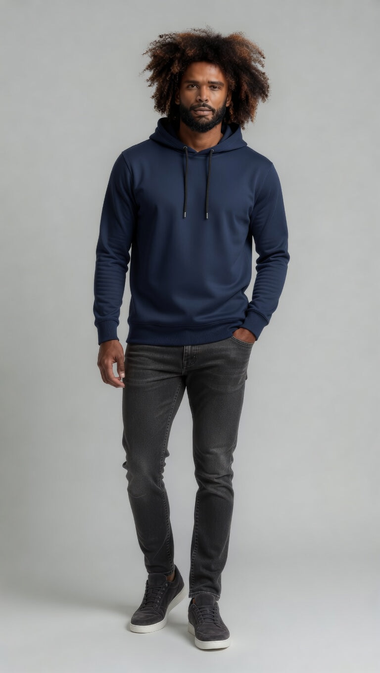 Pulse Hoodie L/S - Navy