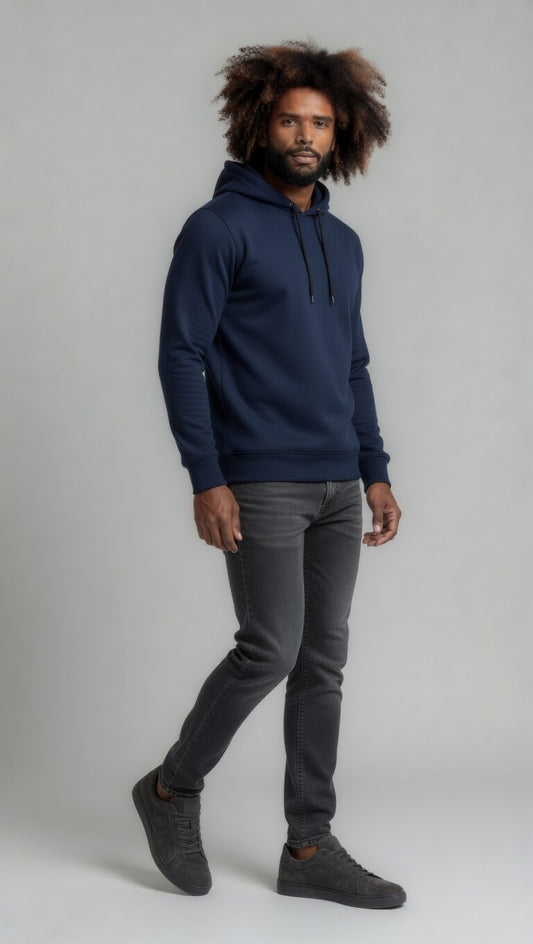 Pulse Hoodie L/S - Navy