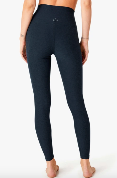 Spacedye High Waisted Midi Legging - Nocturnal Navy