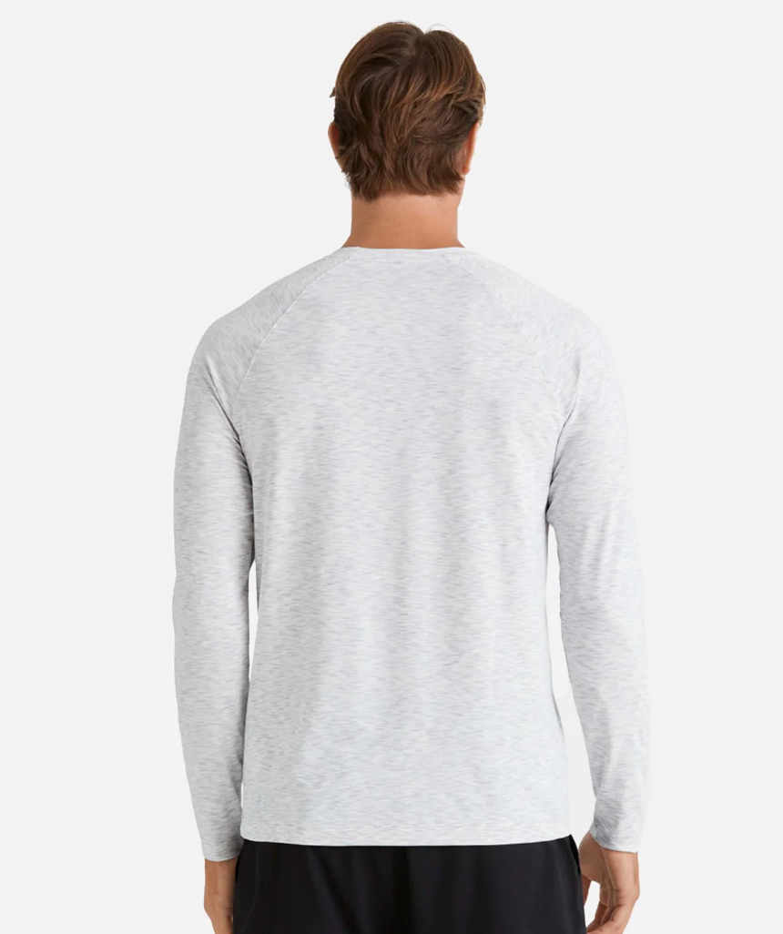 Reign Long Sleeve - Gray Space Dye