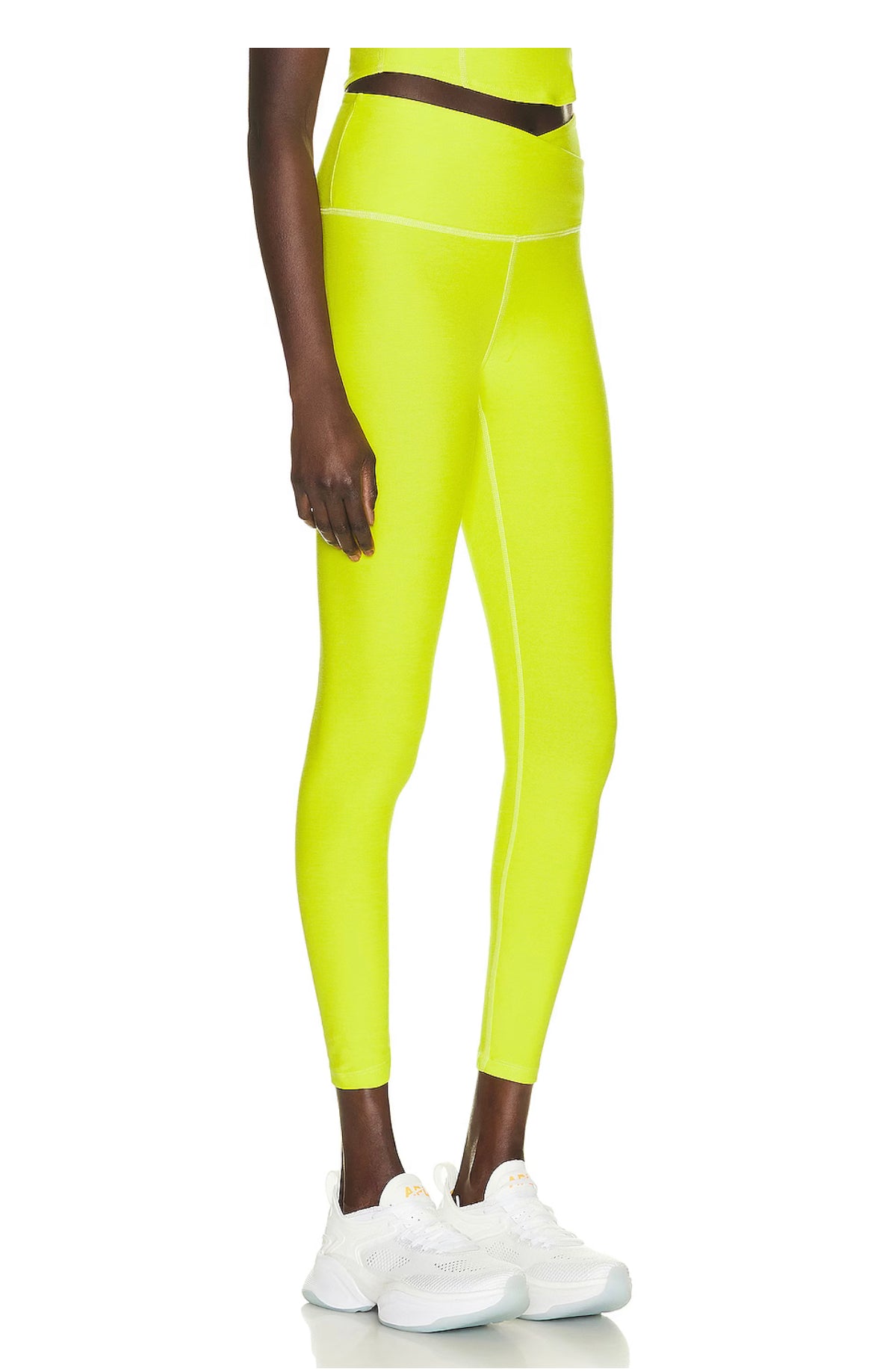 Leisure Midi Legging - Chartreuse