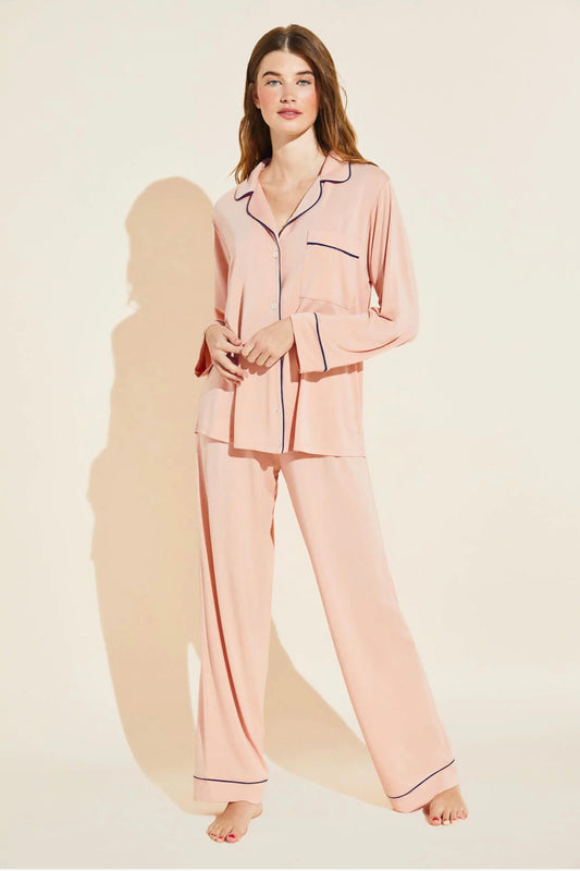 Gisele Long PJ Set - Rose Cloud