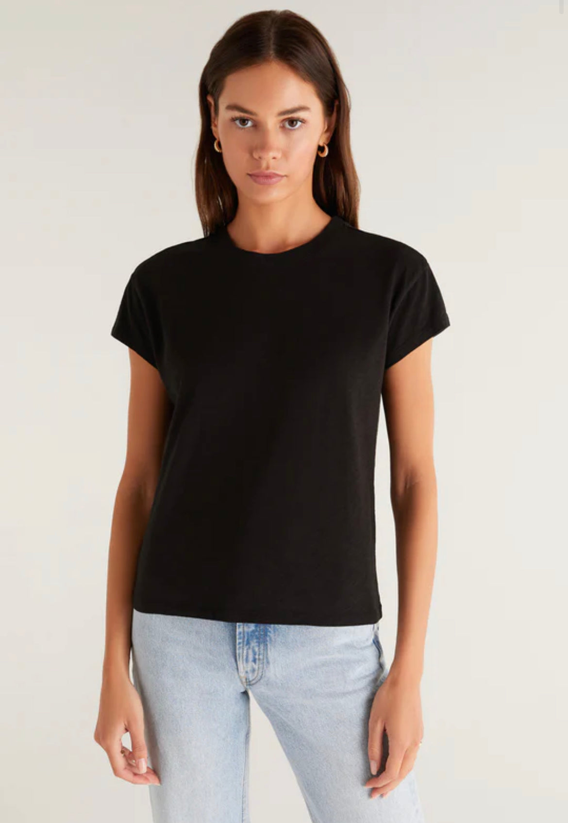 Modern Slub Tee - Black